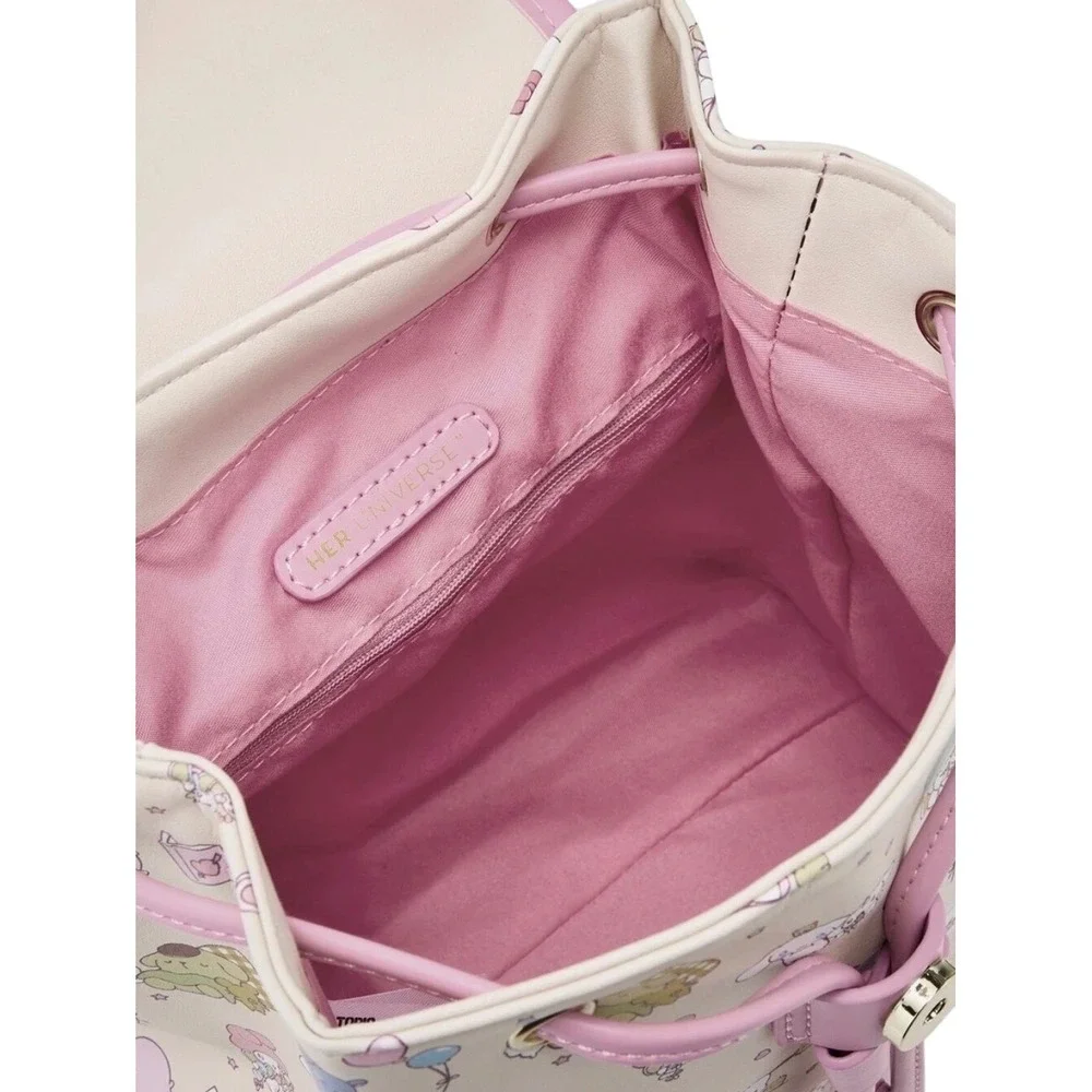 Sanrio Hello Kitty And Friends Missing You Backpack Kawaii‎ Pink Bow NWT